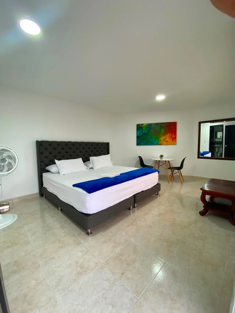 Habitación Guacamaya de Finca El Rosal Combia